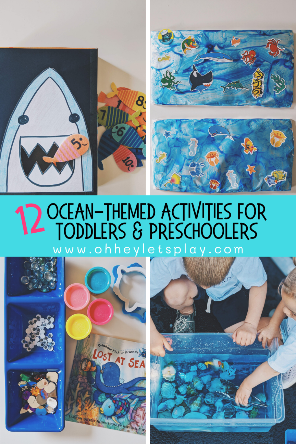Picture of: Ocean Activities for Toddlers and Preschoolers — Oh Hey Let’s Play