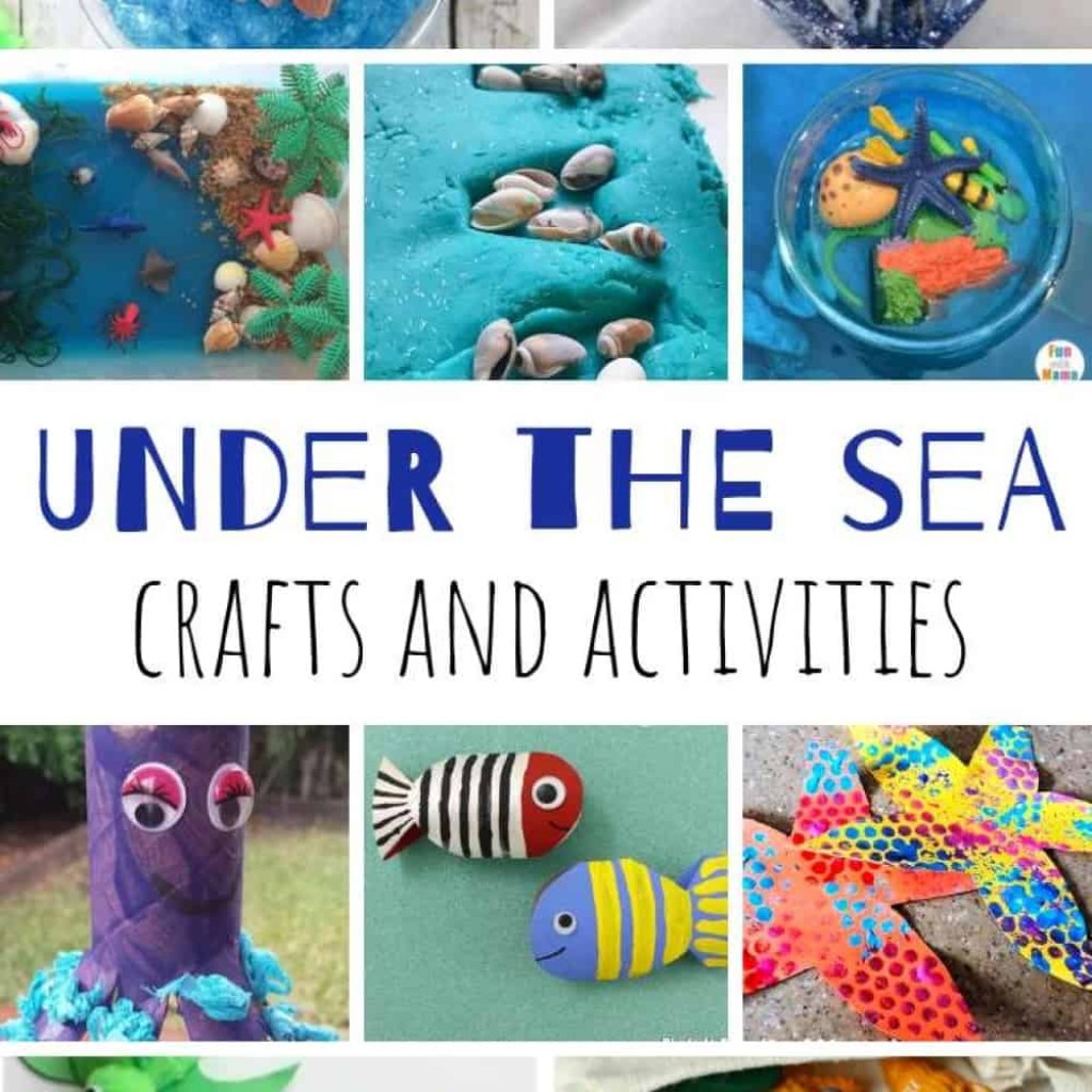 Picture of: Under the Sea Crafts and Activities for Toddlers – My Bored Toddler